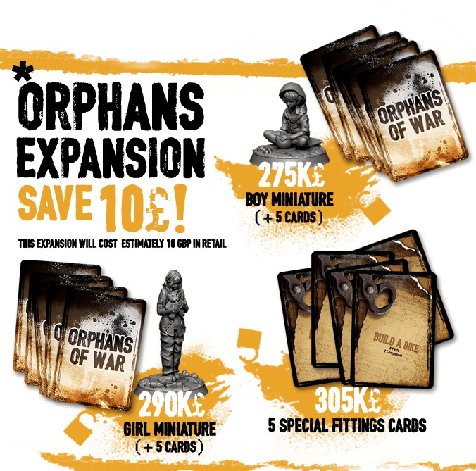 This War of Mine: Orphans board game cover