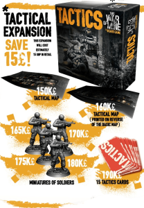 This War of Mine: Tactics board game cover