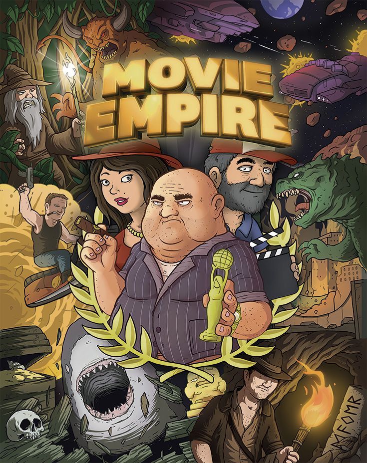 Movie Empire board game cover