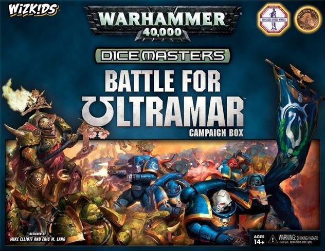 Warhammer 40,000 Dice Masters: Battle for Ultramar Campaign Box board game cover