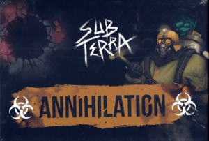 Sub Terra: Annihilation board game cover