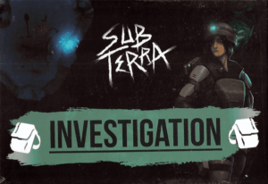 Sub Terra: Investigation board game cover