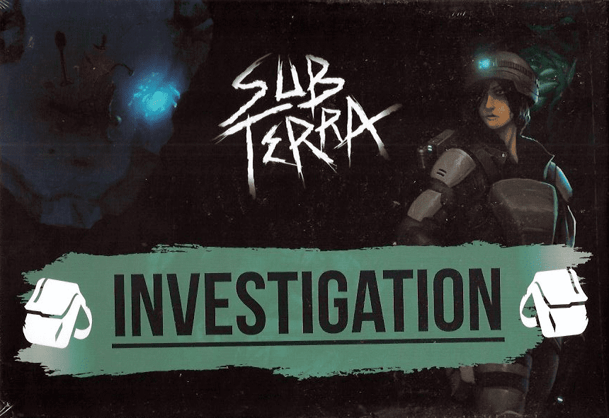 Sub Terra: Investigation board game cover