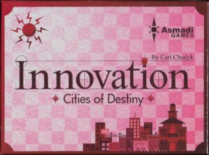 Innovation: Cities of Destiny board game cover