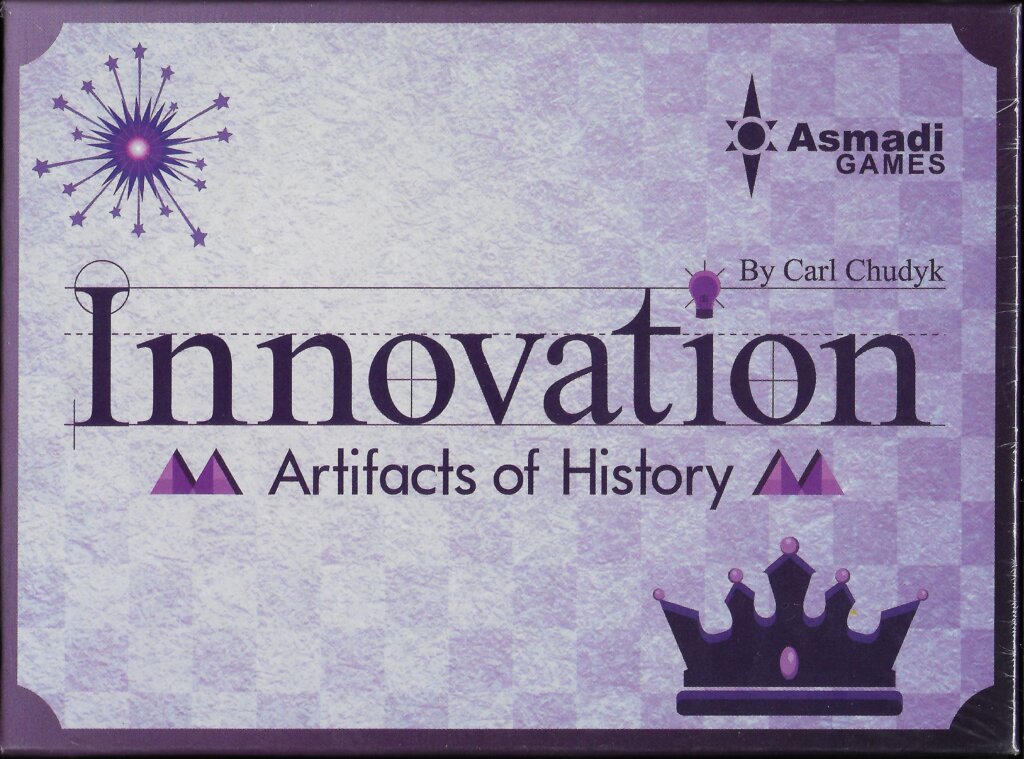 Innovation: Artifacts of History board game cover