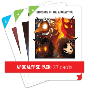 Unstable Unicorns: Apocalypse Expansion Pack board game cover