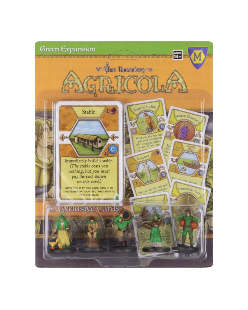 Agricola Game Expansion: Green board game cover
