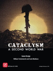 Cataclysm: A Second World War board game cover