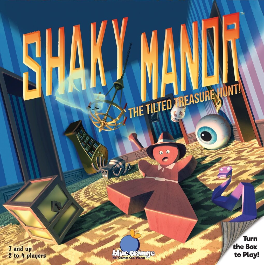Shaky Manor board game cover