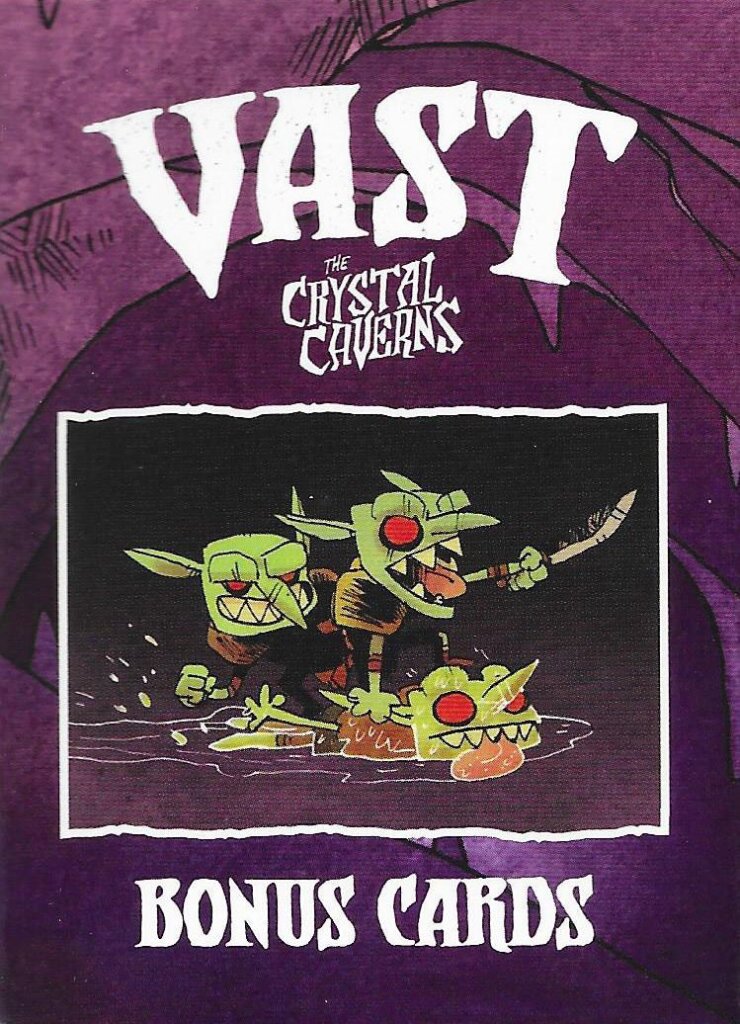 Vast: The Crystal Caverns – Bonus Cards board game cover