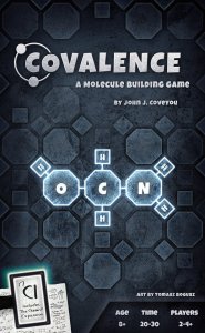 Covalence: A Molecule Building Game board game cover