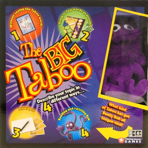 The Big Taboo board game cover