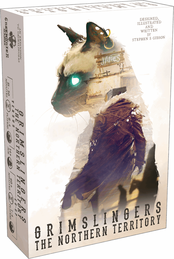Grimslingers: The Northern Territory board game cover