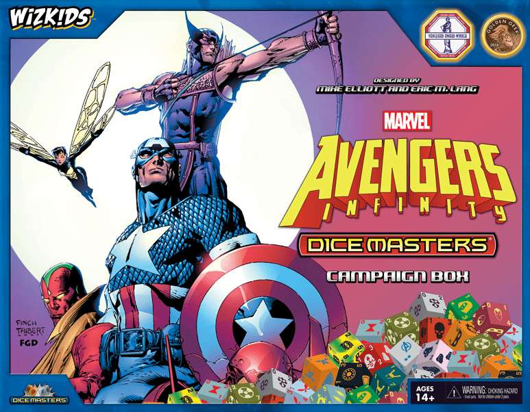 Marvel Dice Masters: Avengers Infinity Campaign Box board game cover