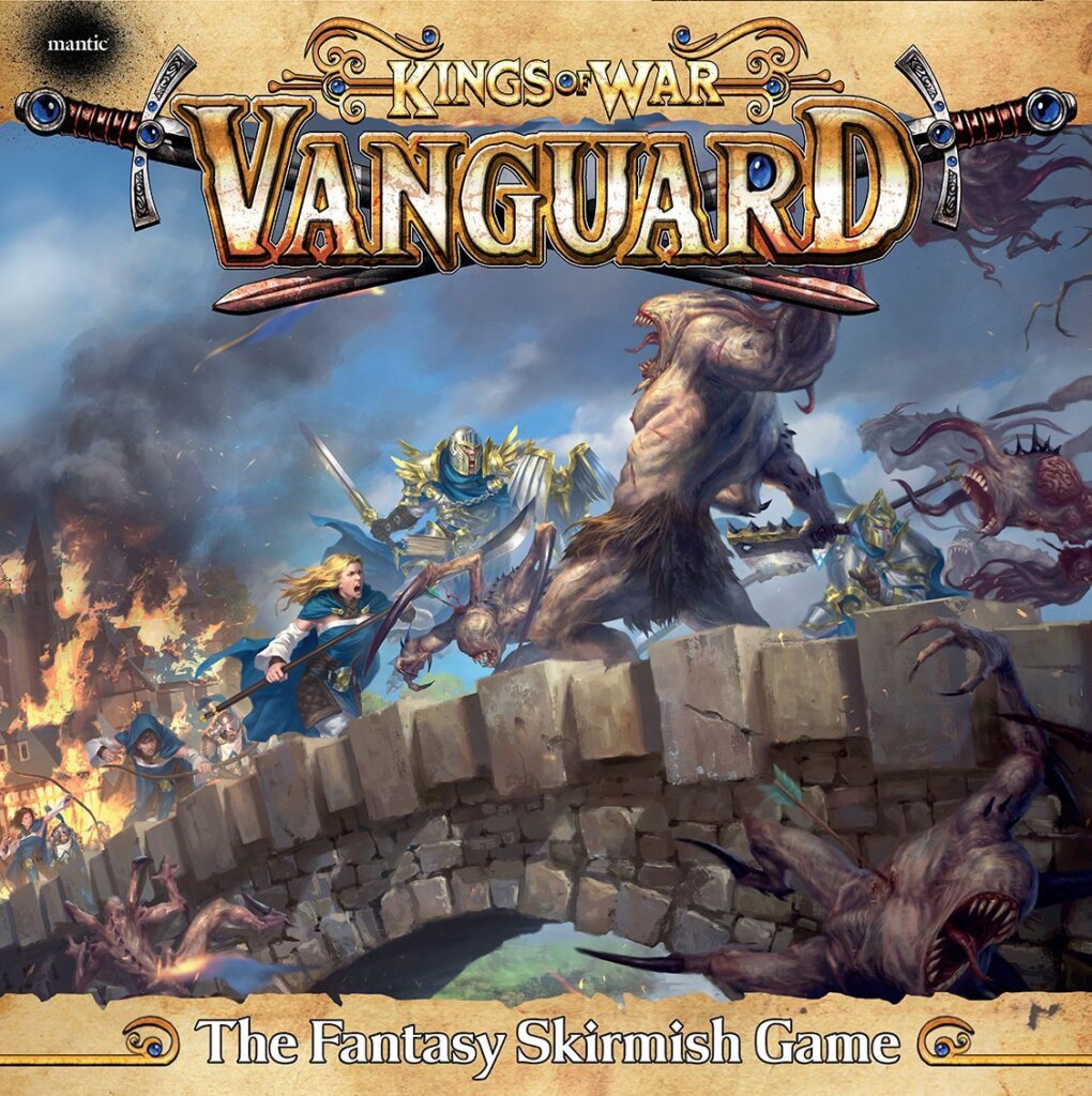 Kings of War: Vanguard board game cover