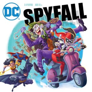 DC Spyfall board game cover