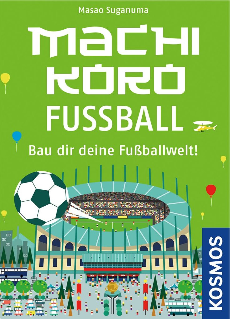 Machi Koro: Fussball board game cover