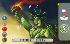 7 Wonders Duel: Statue of Liberty Promo Card board game cover