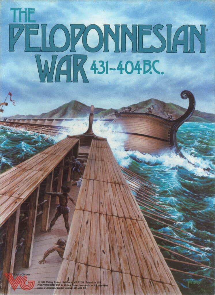 The Peloponnesian War, 431-404 BC board game cover