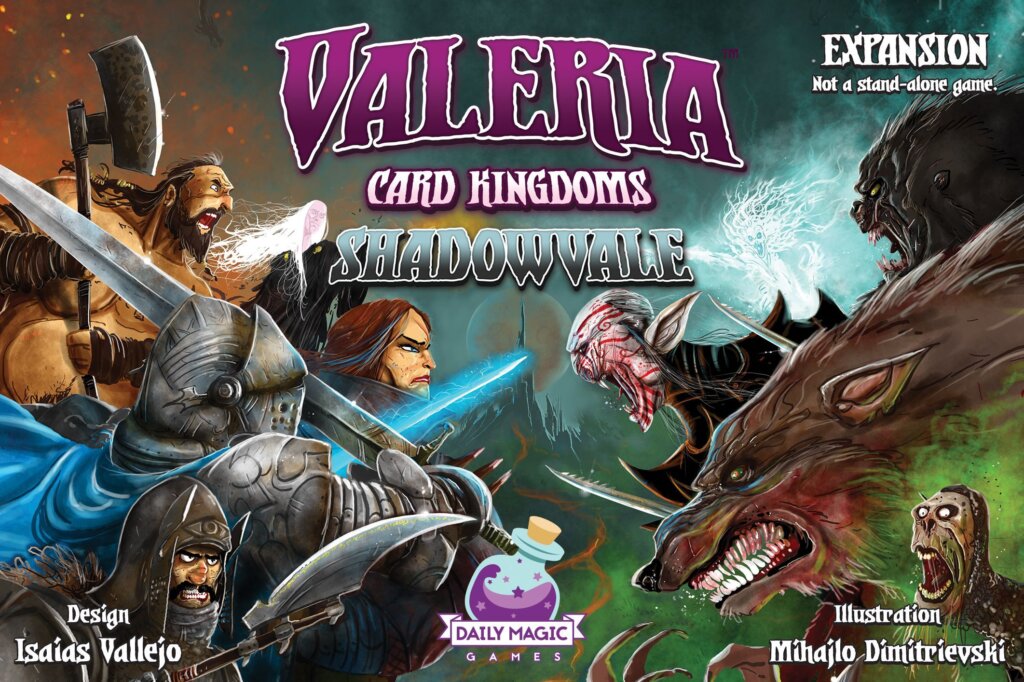Valeria: Card Kingdoms – Shadowvale board game cover