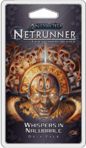 Android: Netrunner – Whispers in Nalubaale board game cover
