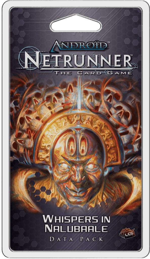 Android: Netrunner – Whispers in Nalubaale board game cover