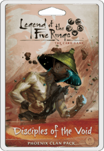 Legend of the Five Rings: The Card Game – Disciples of the Void board game cover