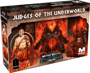 Mythic Battles: Pantheon – Judges of the Underworld board game cover