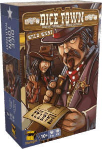 Dice Town: Wild West board game cover