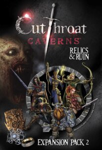 Cutthroat Caverns: Relics & Ruin board game cover