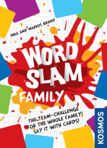 Word Slam Family board game cover