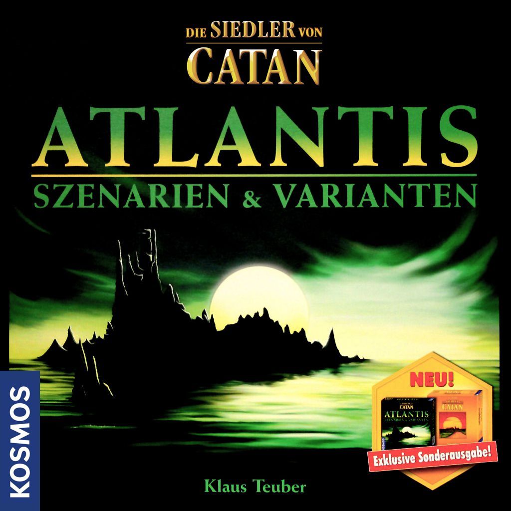 Die Siedler von Catan: Atlantis – Szenarien & Varianten board game cover