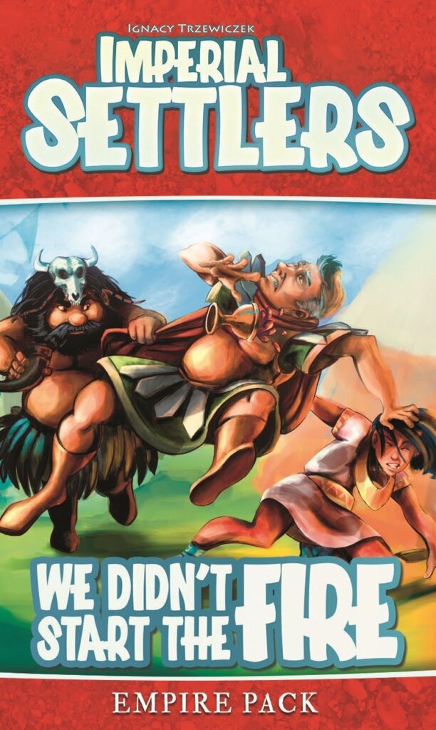 Imperial Settlers: We Didn’t Start The Fire board game cover