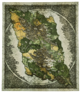 Spirit Island: Expansion Playmat board game cover