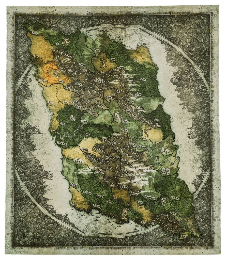 Spirit Island: Expansion Playmat board game cover