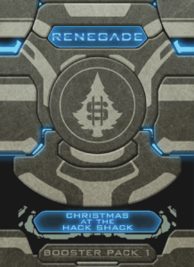Renegade: Booster Pack 1 – Christmas at the Hack Shack board game cover