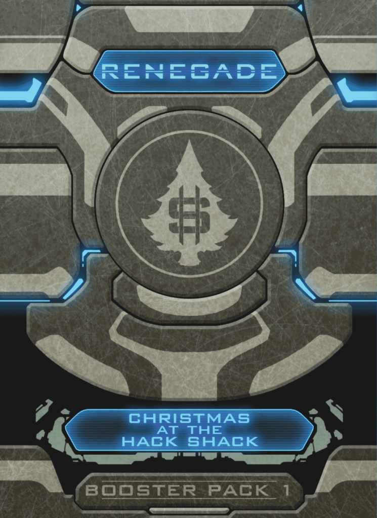 Renegade: Booster Pack 1 – Christmas at the Hack Shack board game cover