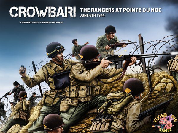 Crowbar! The Rangers at Pointe Du Hoc board game cover