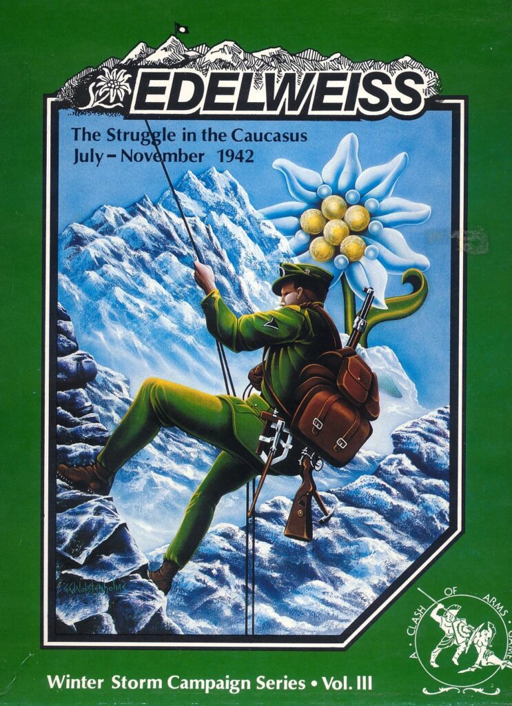 Edelweiss: The Struggle in the Caucasus, 1942 board game cover
