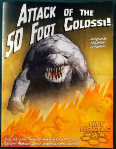 Attack of the 50 Foot Colossi! board game cover