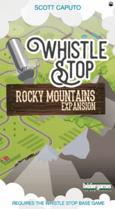 Whistle Stop: Rocky Mountains Expansion board game cover
