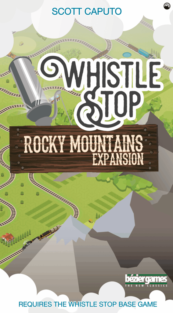 Whistle Stop: Rocky Mountains Expansion board game cover