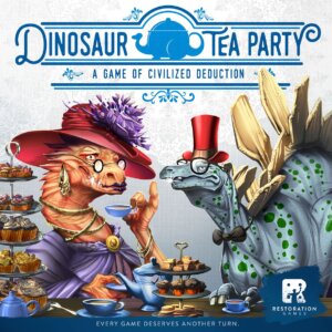 Dinosaur Tea Party board game cover