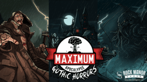 Maximum Apocalypse: Gothic Horrors board game cover