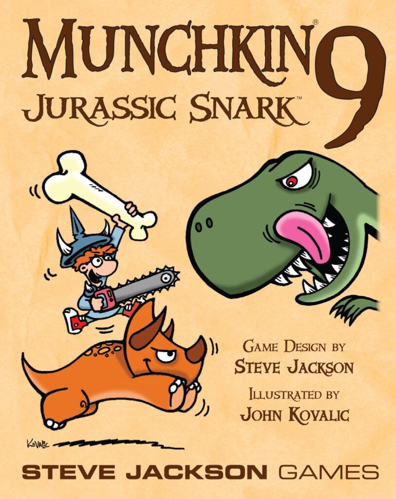 Munchkin 9: Jurassic Snark board game cover