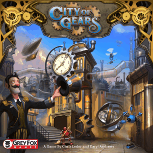 City of Gears board game cover