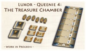 Luxor: Queenie 4 – The Treasure Chamber board game cover