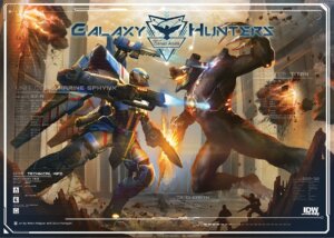 Galaxy Hunters board game cover