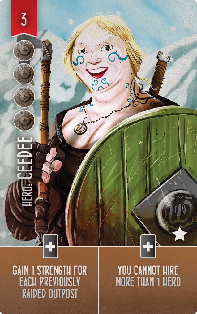Raiders of the North Sea: Ceedee Promo Card board game cover