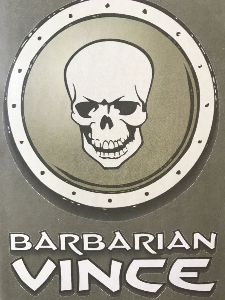 Barbarian Vince board game cover
